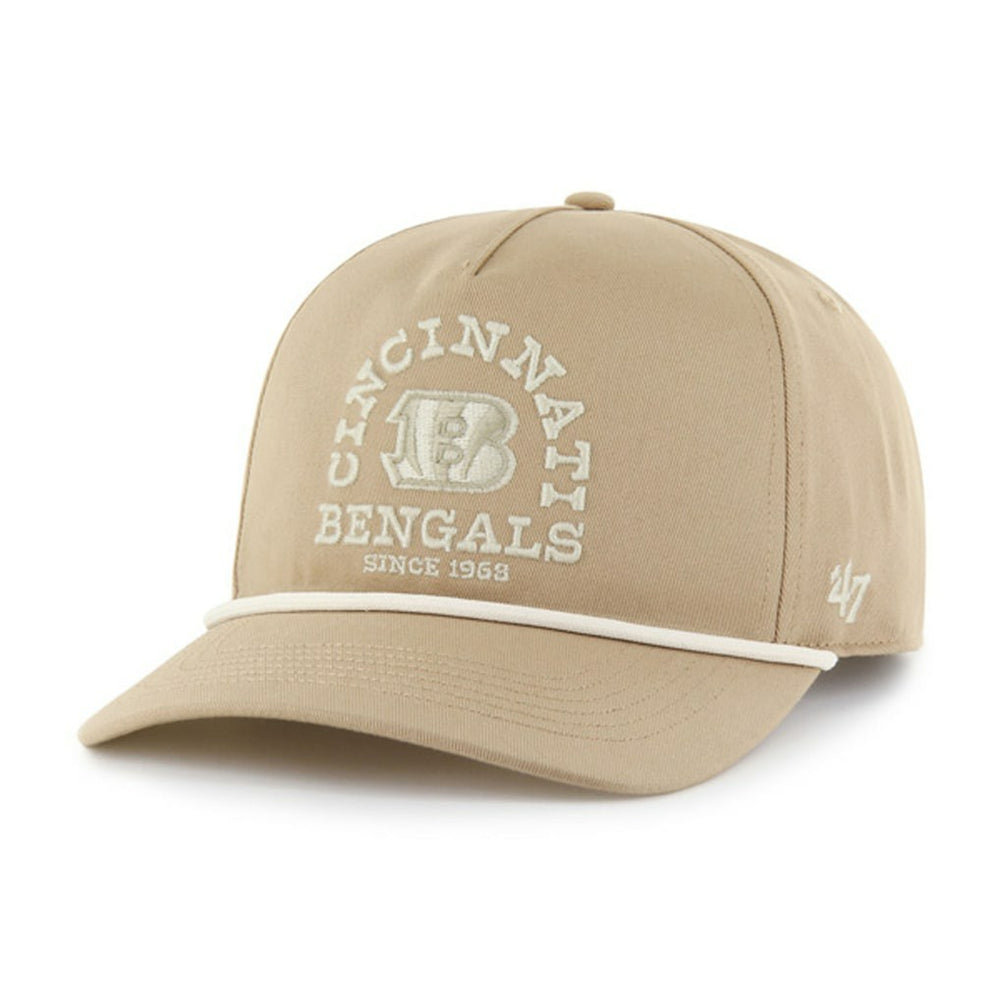 Cincinnati Bengals '47 Canyon Ranchero Hitch Adjustable Hat - Khaki - 47 brand
