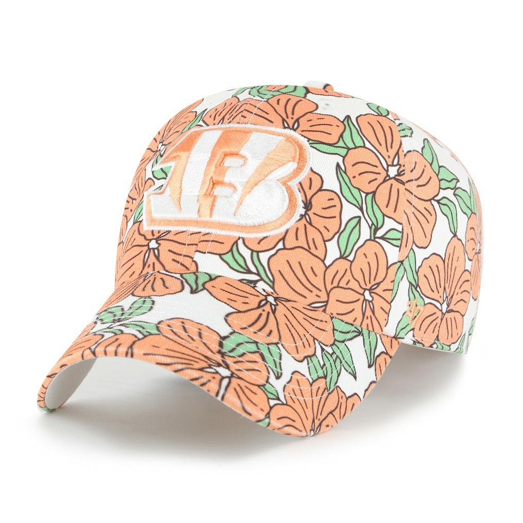 Cincinnati Bengals '47 Women's Florentina Clean Up Adjustable Hat - White - 47 brand
