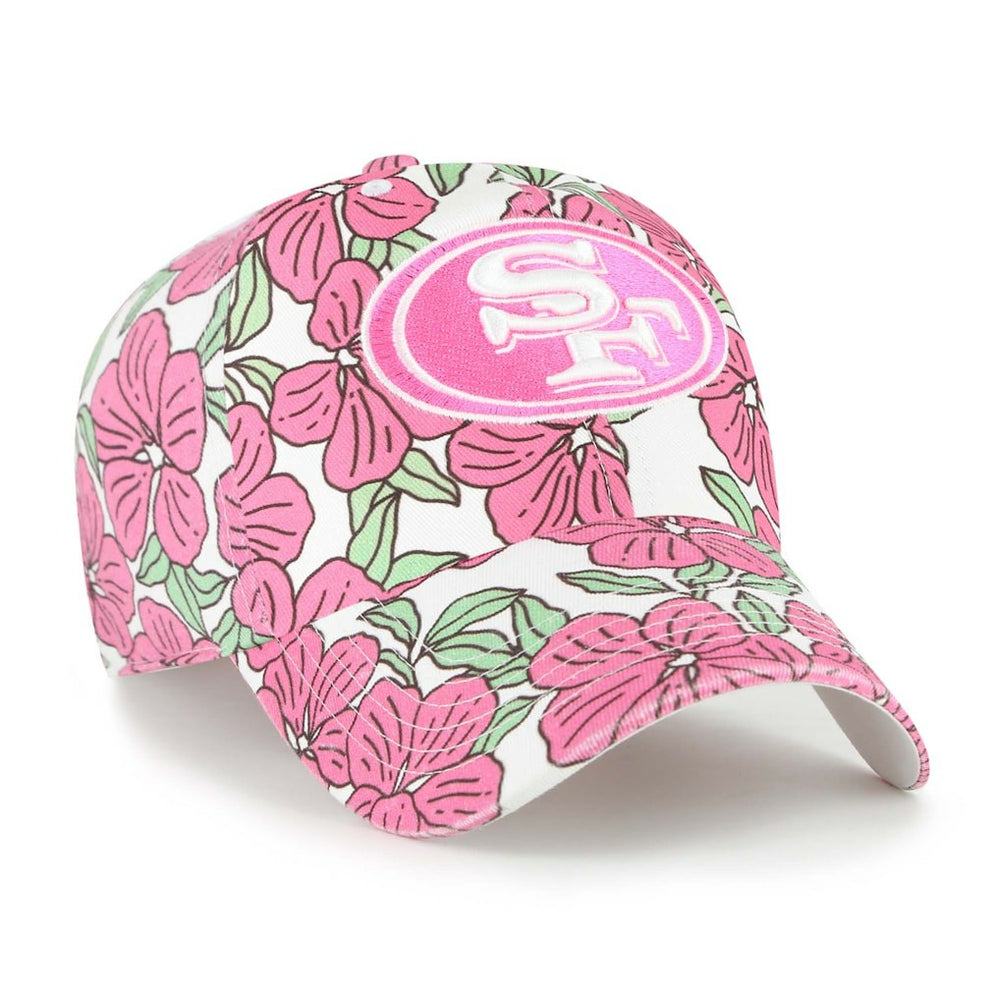 San Francisco 49ers '47 Women's Florentina Clean Up Adjustable Hat - White - 47 brand