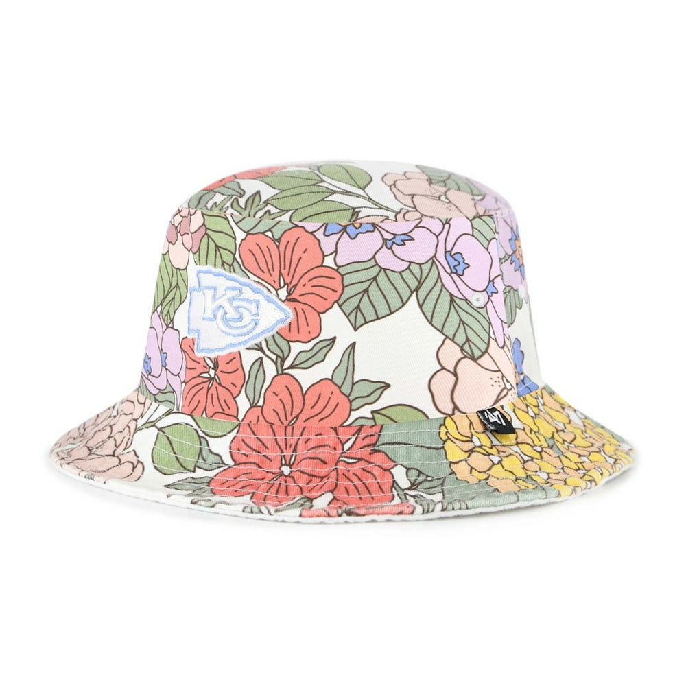 Kansas City Chiefs '47 Women's Florentina Bucket Hat - White - 47 brand