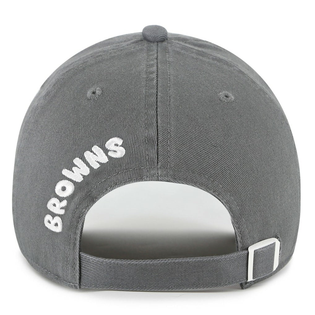 Cleveland Browns '47 Women's Bright Side Clean Up Adjustable Hat - Gray - 47 brand