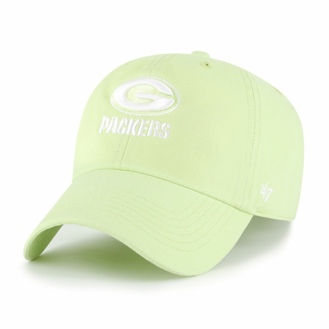 Green Bay Packers '47 Women's Bright Side Clean Up Adjustable Hat - Green - 47 brand