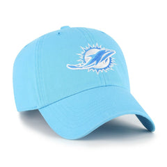 Miami Dolphins '47 Women's Bright Side Clean Up Adjustable Hat - Blue - 47 brand