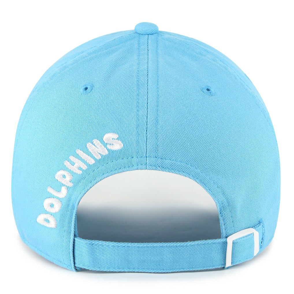 Miami Dolphins '47 Women's Bright Side Clean Up Adjustable Hat - Blue - 47 brand