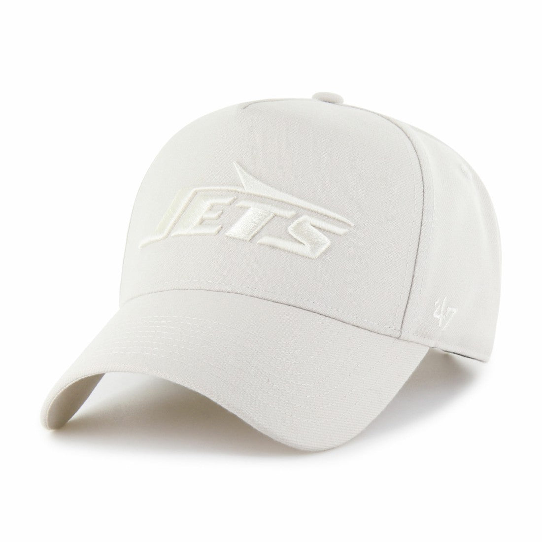 New York Jets '47 Ballpark Offside Adjustable Hat - Cream - 47 brand