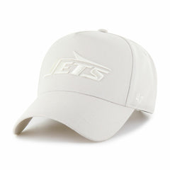 New York Jets '47 Ballpark Offside Adjustable Hat - Cream - 47 brand