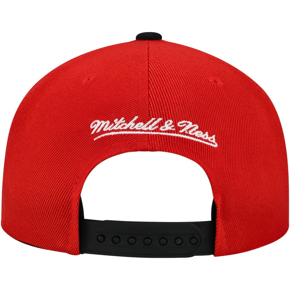 Detroit Red Wings Mitchell & Ness Underarch Two-Tone Pro Crown Snapback Hat - Red/Black | NHL discount