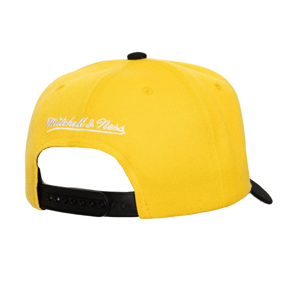 Boston Bruins Mitchell & Ness Underarch Two-Tone Pro Crown Snapback Hat - Gold/Black | NHL near me