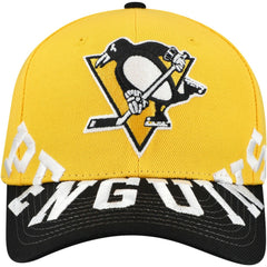 Pittsburgh Penguins Mitchell & Ness Underarch Two-Tone Pro Crown Snapback Hat - Gold/Black | NHL online