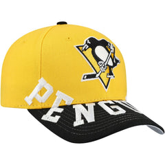 Pittsburgh Penguins Mitchell & Ness Underarch Two-Tone Pro Crown Snapback Hat - Gold/Black | NHL online