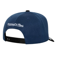 Tampa Bay Lightning Mitchell & Ness Underarch Two-Tone Pro Crown Snapback Hat - Blue/Black | NHL Lifestyle