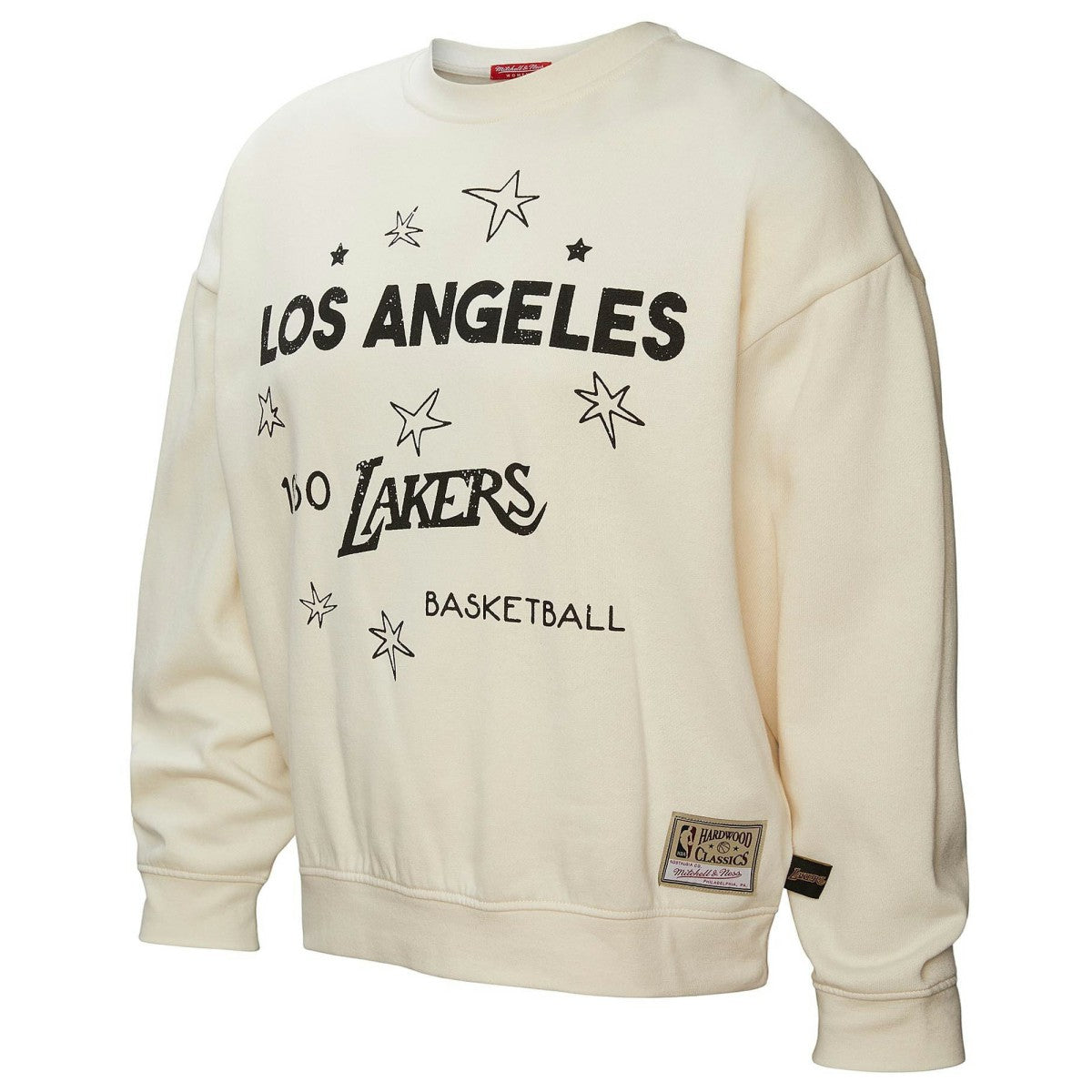 Mitchell & Ness Los Angeles Lakers Women's Hardwood Classics Pullover Sweatshirt Gold