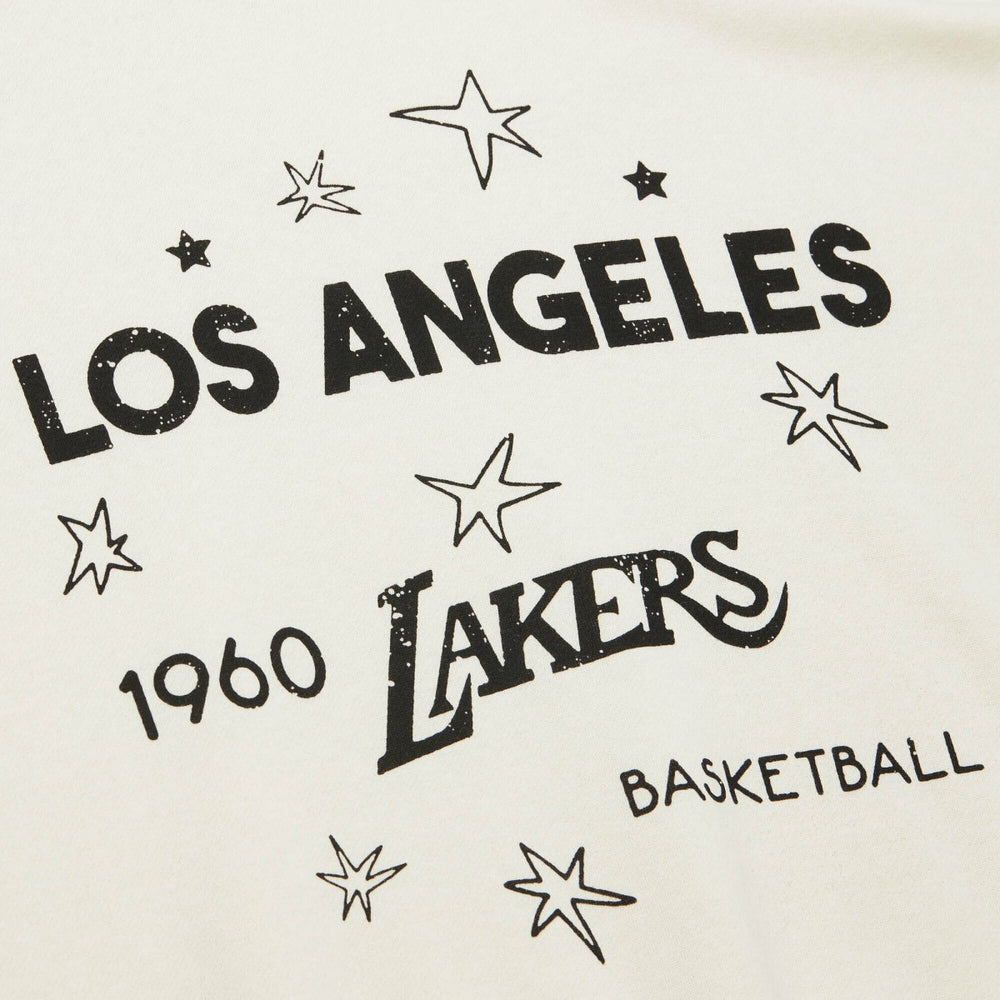 Mitchell & Ness Los Angeles Lakers Women's Hardwood Classics Pullover Sweatshirt Gold