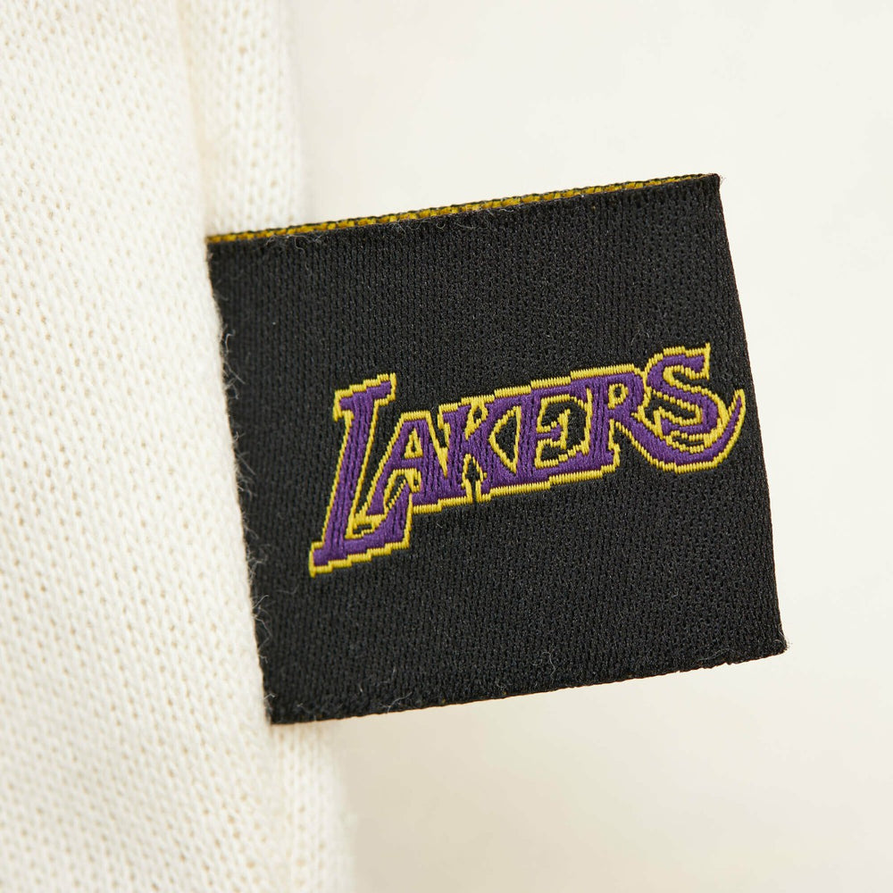 Mitchell & Ness Los Angeles Lakers Women's Hardwood Classics Pullover Sweatshirt Gold
