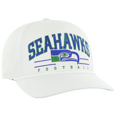 Seattle Seahawks '47 Roscoe Hitch Rope Adjustable Hat - White - 47 brand