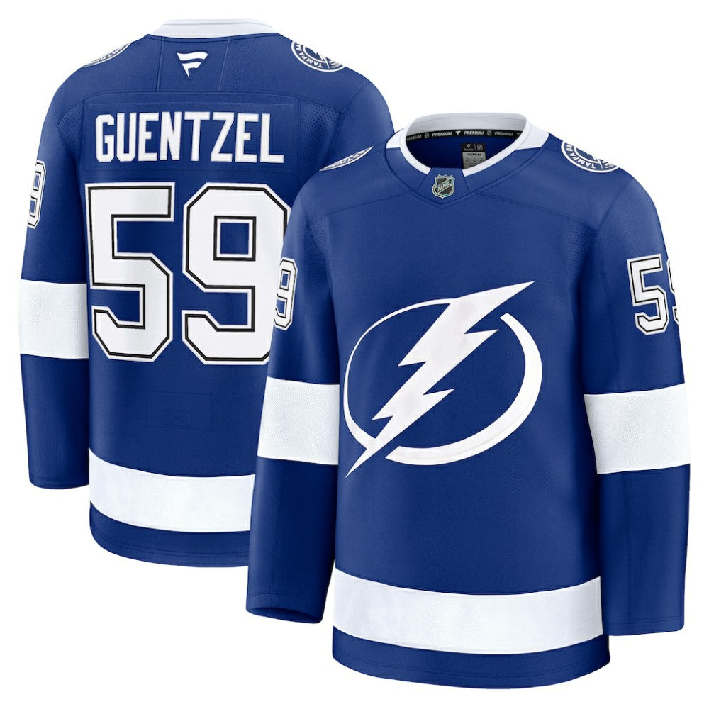 Jake Guentzel Tampa Bay Lightning Fanatics Home Premium Jersey - Blue | Fanatics near me