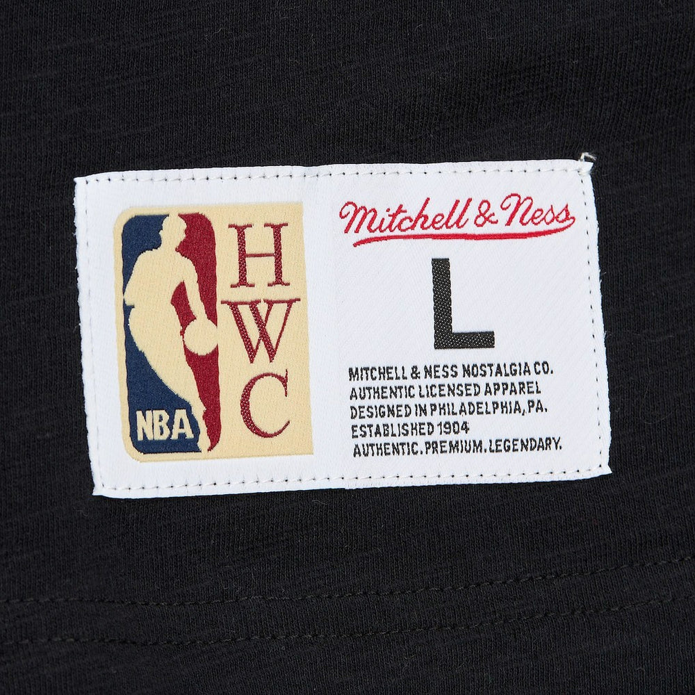 Mitchell & Ness Orlando Magic Hardwood Classics Felt Applique Slub T-Shirt Black