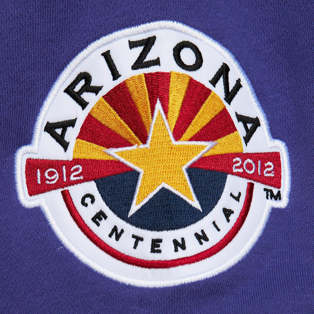 Mitchell & Ness Phoenix Suns Hardwood Classics All Over 4.0 Pullover Sweatshirt Heather Gray