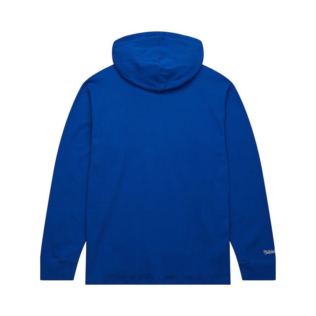 Mitchell & Ness Golden State Warriors Hardwood Classics Lightweight Thermal Pullover Hoodie Royal