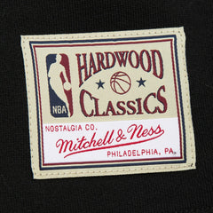 Mitchell & Ness Golden State Warriors Women's Hardwood Classics Cropped Pullover Hoodie Black
