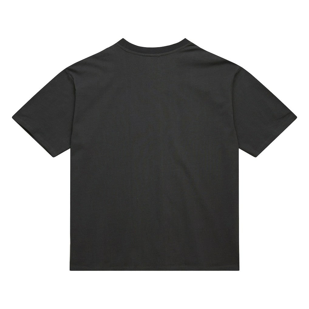 Mitchell & Ness Chicago Bulls Women's Hardwood Classics Oversized Boyfriend T-Shirt Charcoal