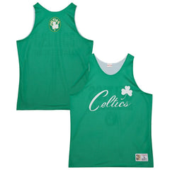 Mitchell & Ness Boston Celtics Hardwood Classics Reversible Mesh Practice Jersey Kelly Green/White