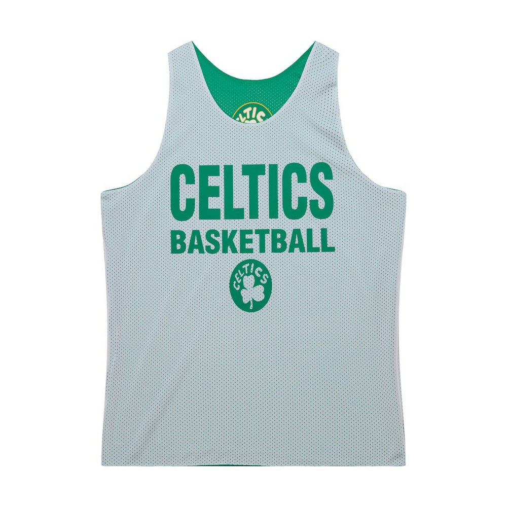 Mitchell & Ness Boston Celtics Hardwood Classics Reversible Mesh Practice Jersey Kelly Green/White