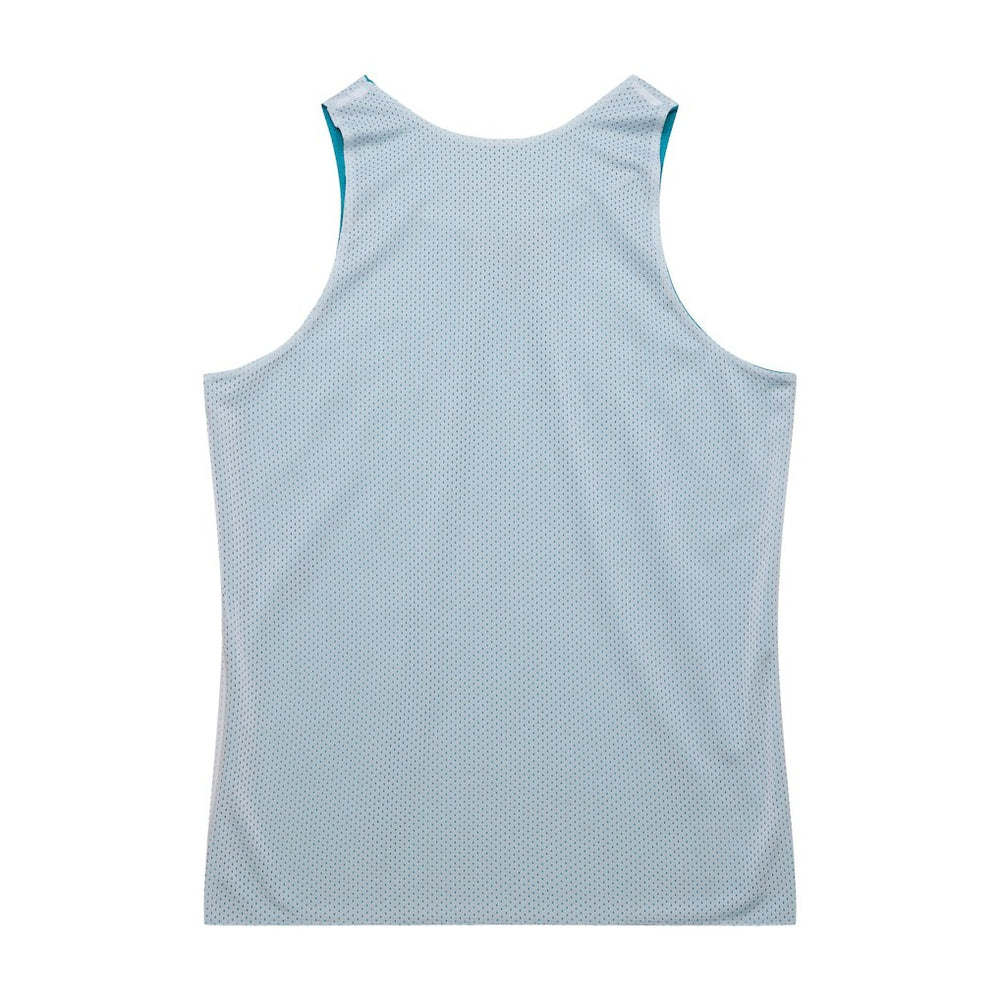 Mitchell & Ness Charlotte Hornets Hardwood Classics Reversible Mesh Practice Jersey Teal/White