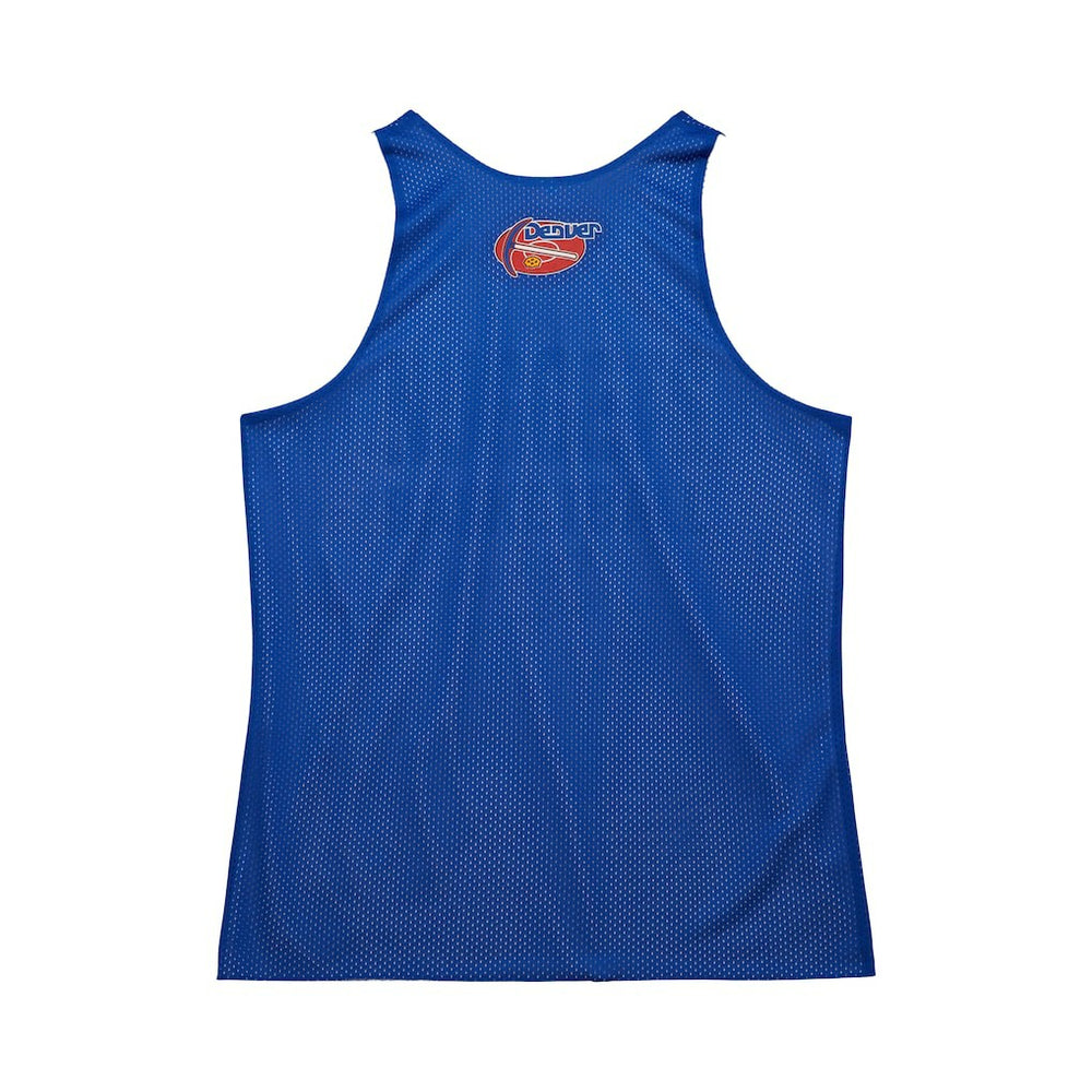 Mitchell & Ness Denver Nuggets Hardwood Classics Reversible Mesh Practice Jersey Royal/White