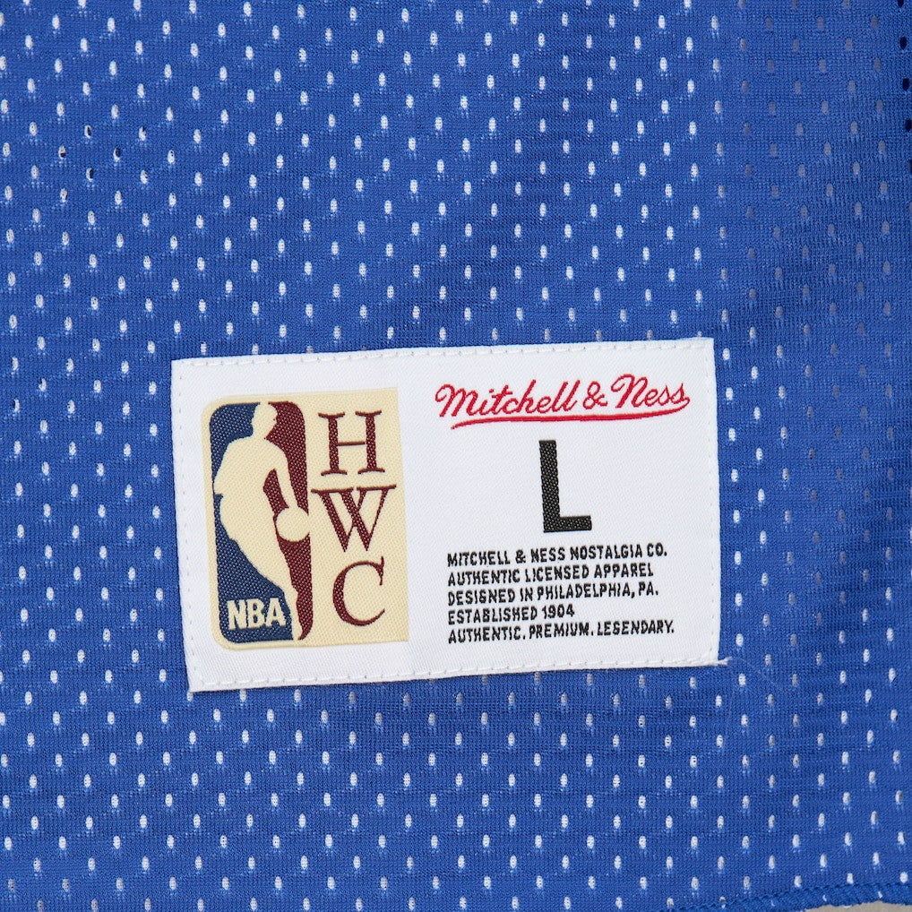Mitchell & Ness Denver Nuggets Hardwood Classics Reversible Mesh Practice Jersey Royal/White