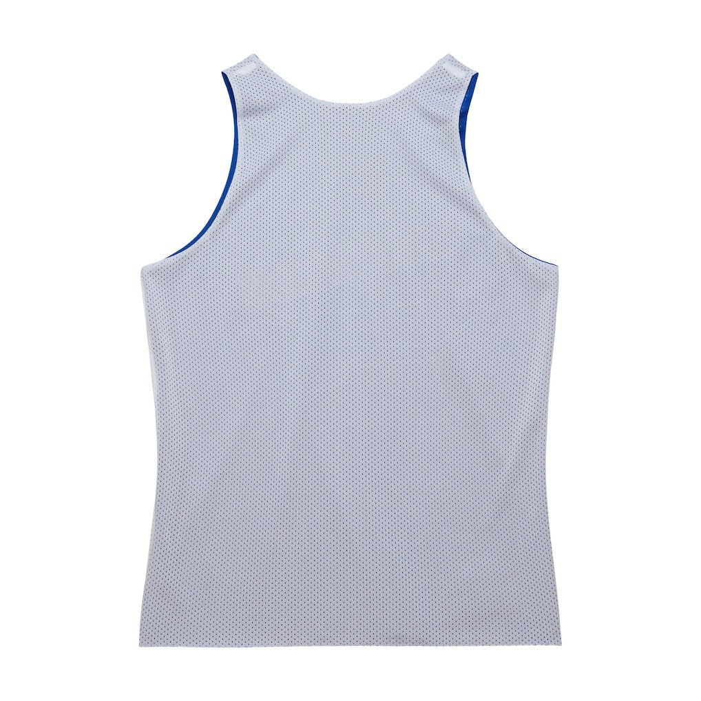 Mitchell & Ness Golden State Warriors Hardwood Classics Reversible Mesh Practice Jersey Royal/White