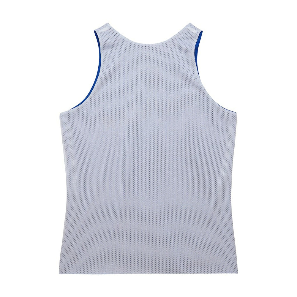 Mitchell & Ness Golden State Warriors Hardwood Classics Reversible Mesh Practice Jersey Royal/White