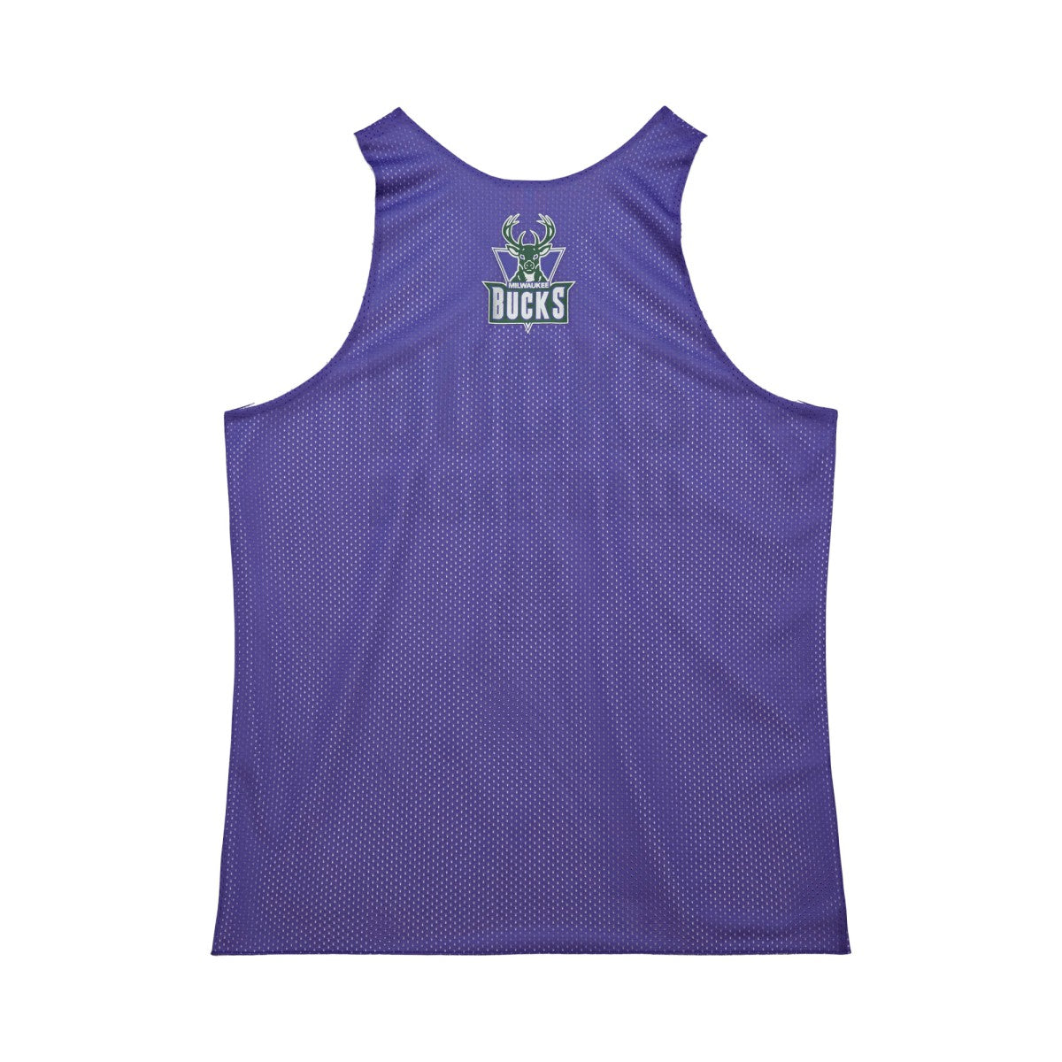 Mitchell & Ness Milwaukee Bucks Hardwood Classics Reversible Mesh Practice Jersey Purple/White