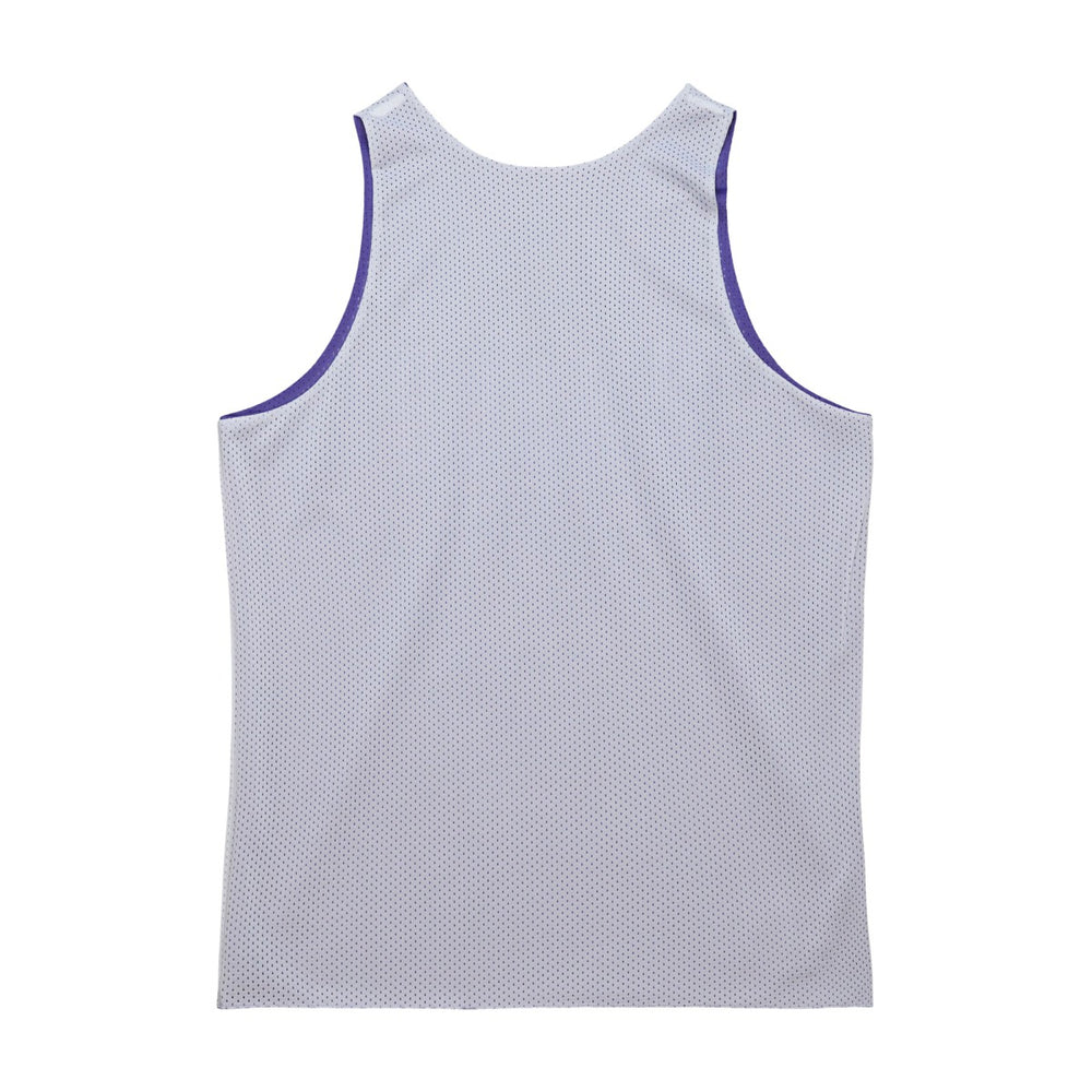 Mitchell & Ness Milwaukee Bucks Hardwood Classics Reversible Mesh Practice Jersey Purple/White