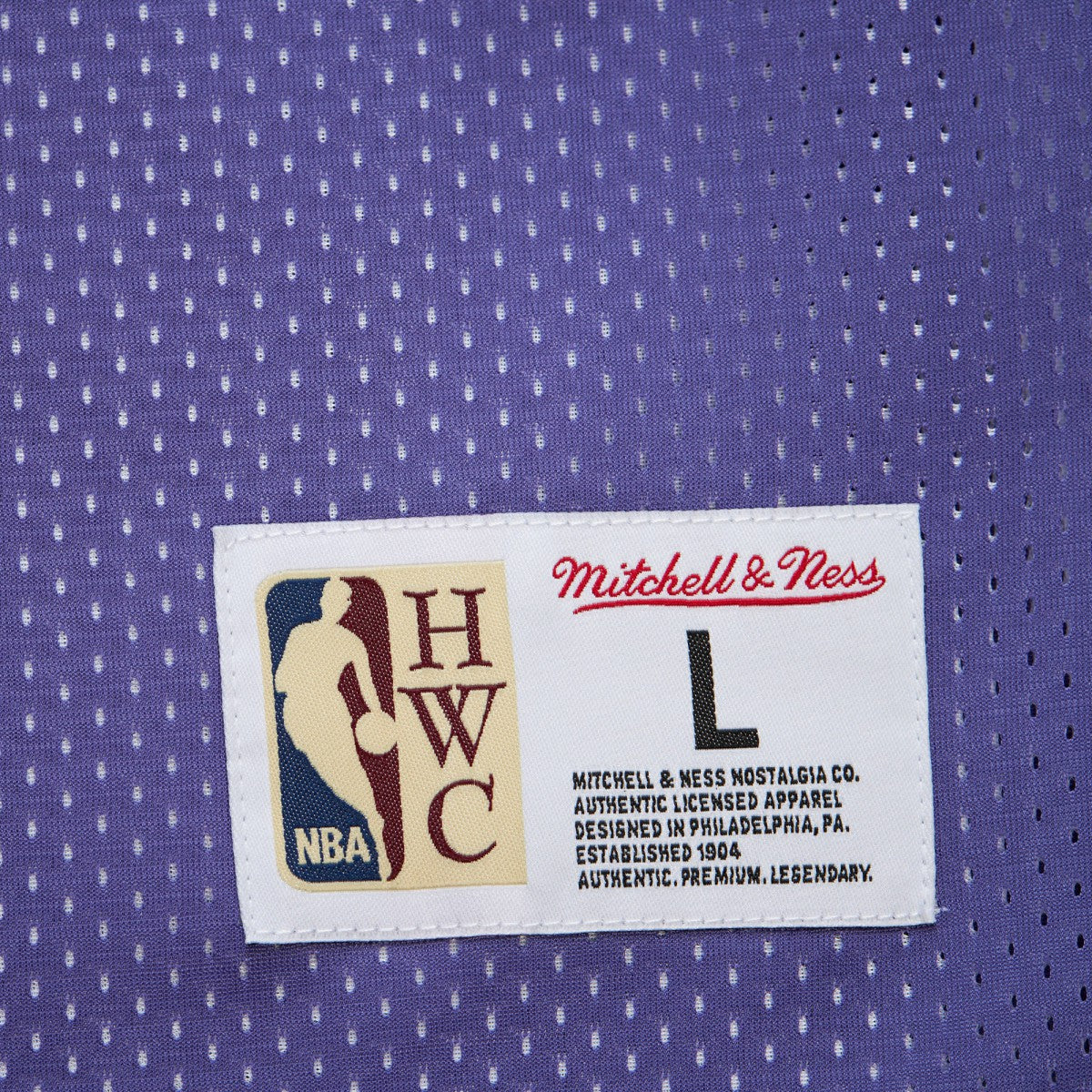 Mitchell & Ness Phoenix Suns Hardwood Classics Reversible Mesh Practice Jersey Purple/White