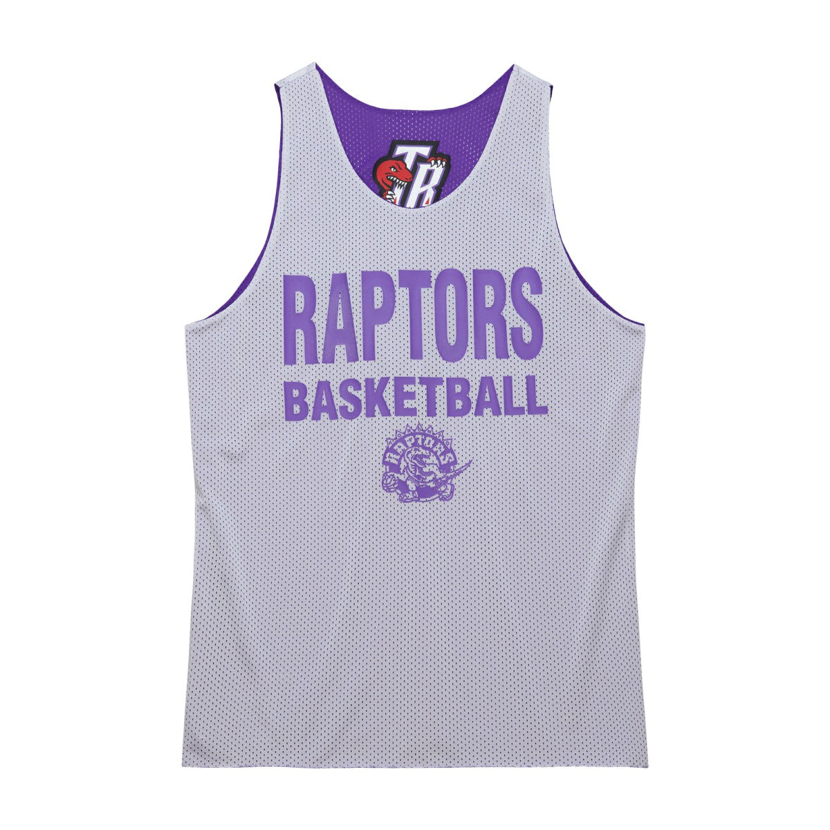 Mitchell & Ness Toronto Raptors Hardwood Classics Reversible Mesh Practice Jersey Purple/White