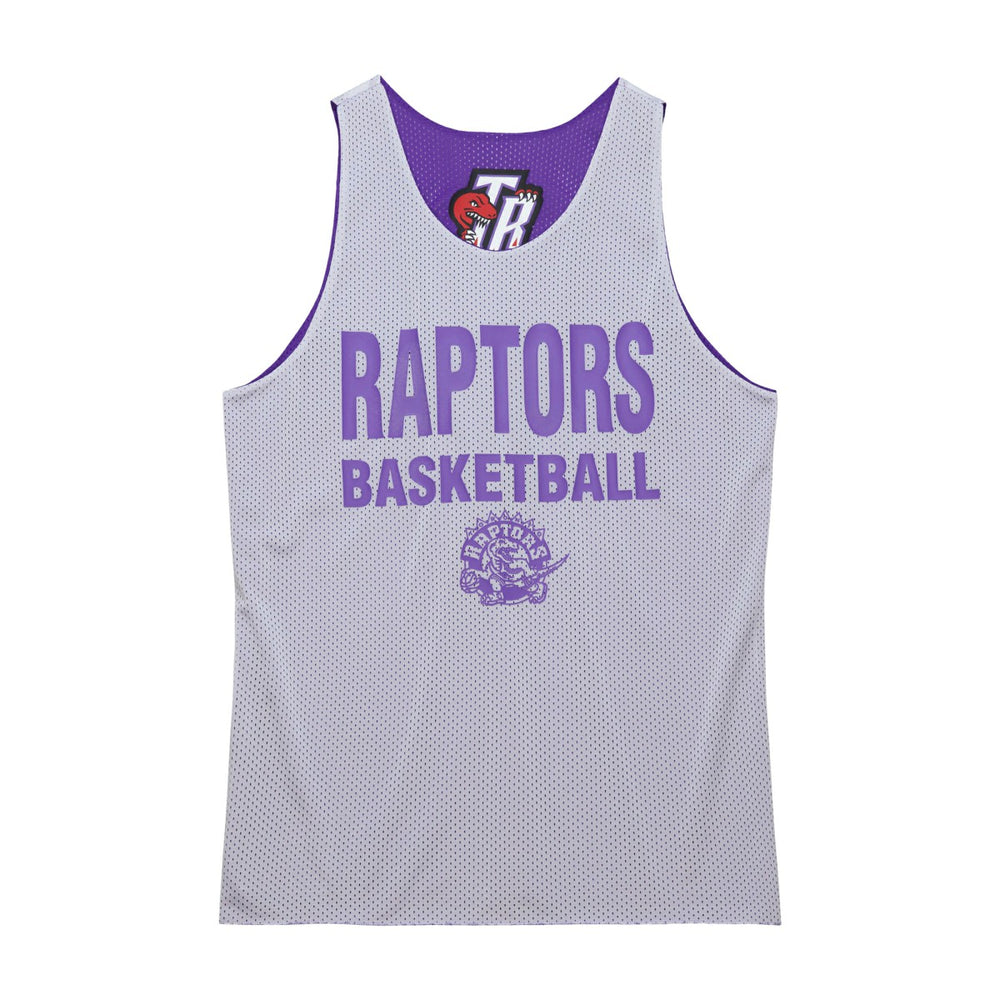 Mitchell & Ness Toronto Raptors Hardwood Classics Reversible Mesh Practice Jersey Purple/White