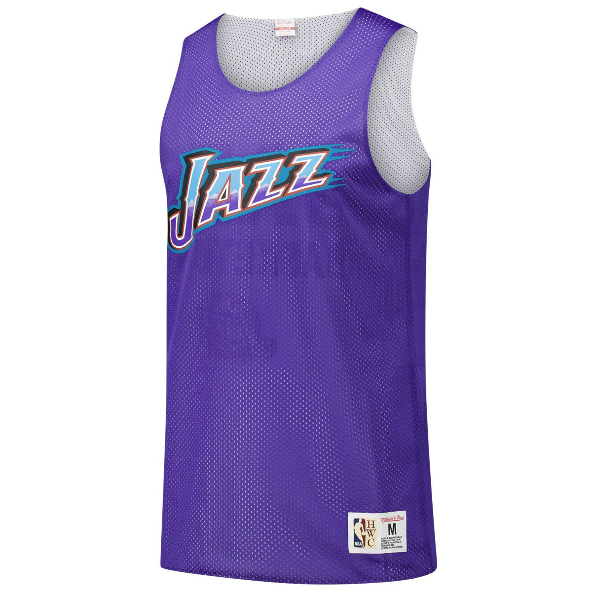 Mitchell & Ness Utah Jazz Hardwood Classics Reversible Mesh Practice Jersey Purple