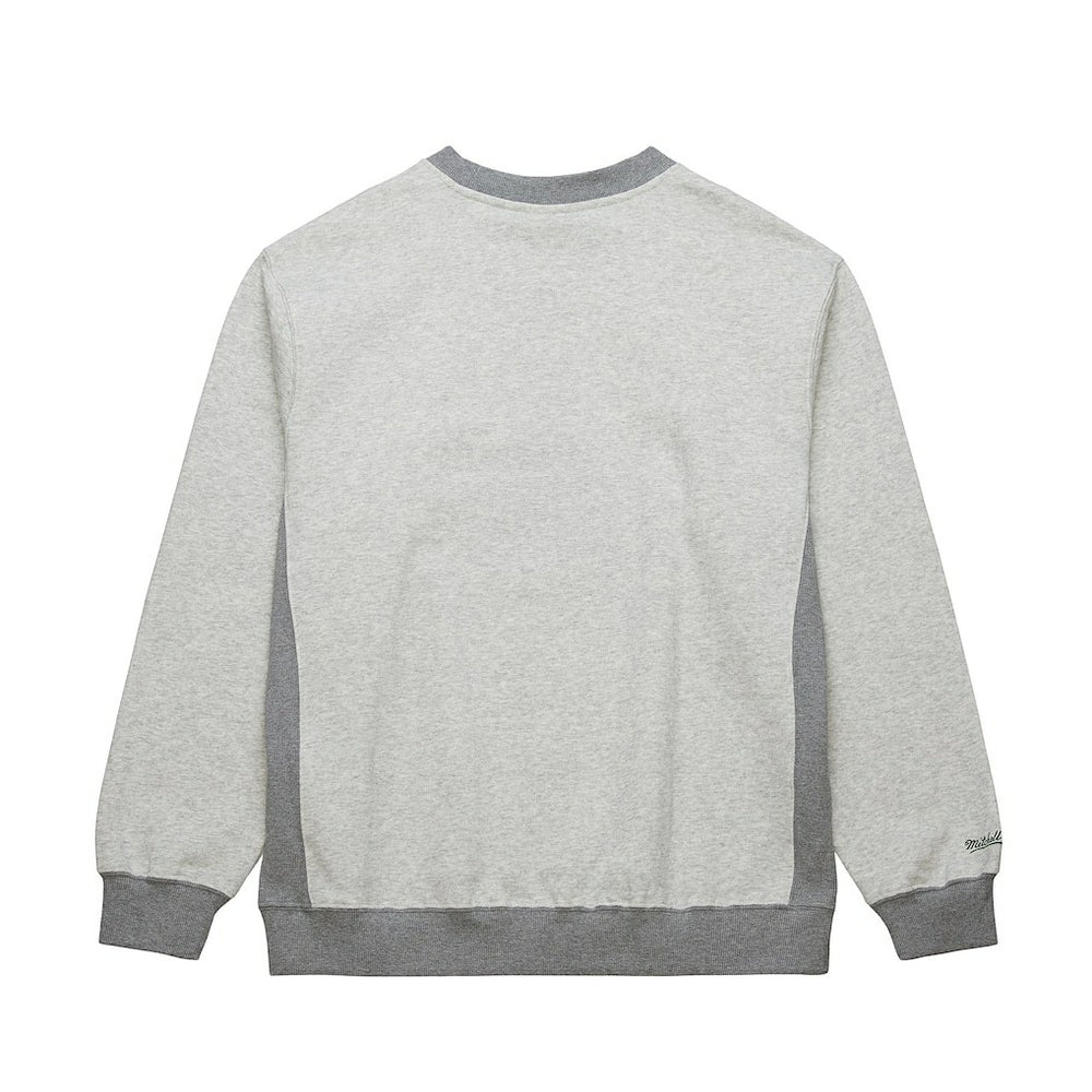 Mitchell & Ness Boston Celtics Vintage Logo Pullover Sweatshirt Heather Gray
