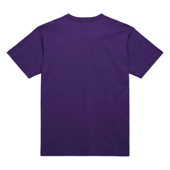 Mitchell & Ness Los Angeles Lakers Hardwood Classics Neon Nights Premium T-Shirt Purple