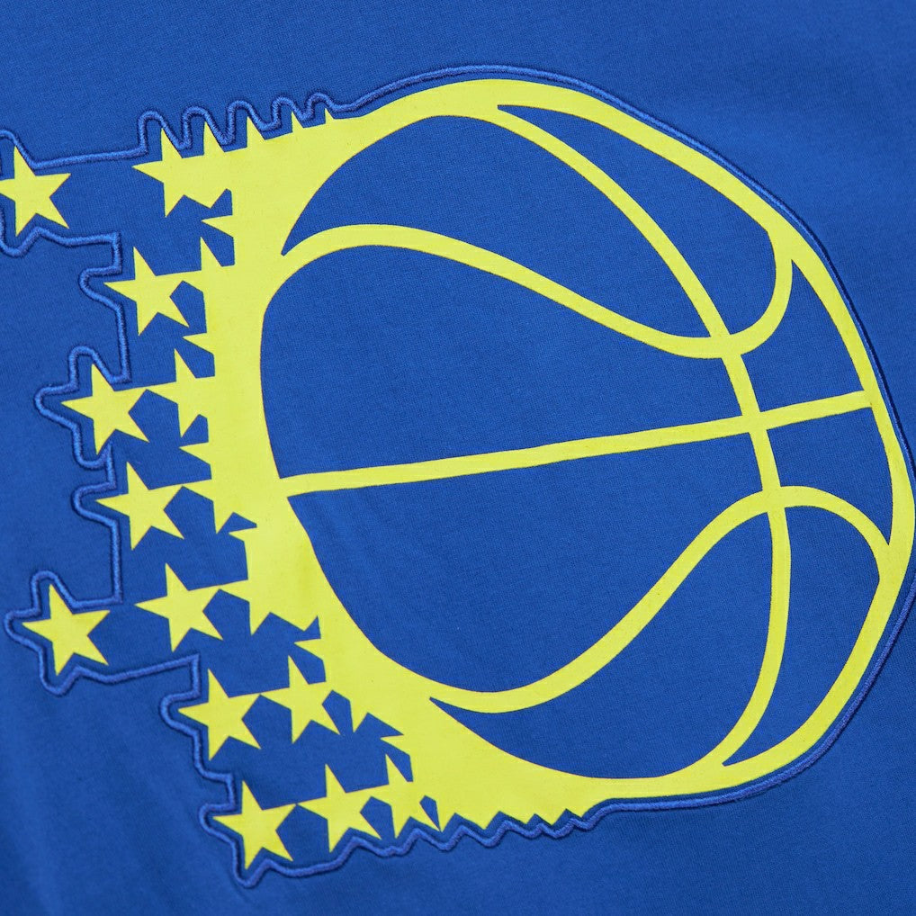 Mitchell & Ness Orlando Magic Hardwood Classics Neon Nights Premium T-Shirt Blue