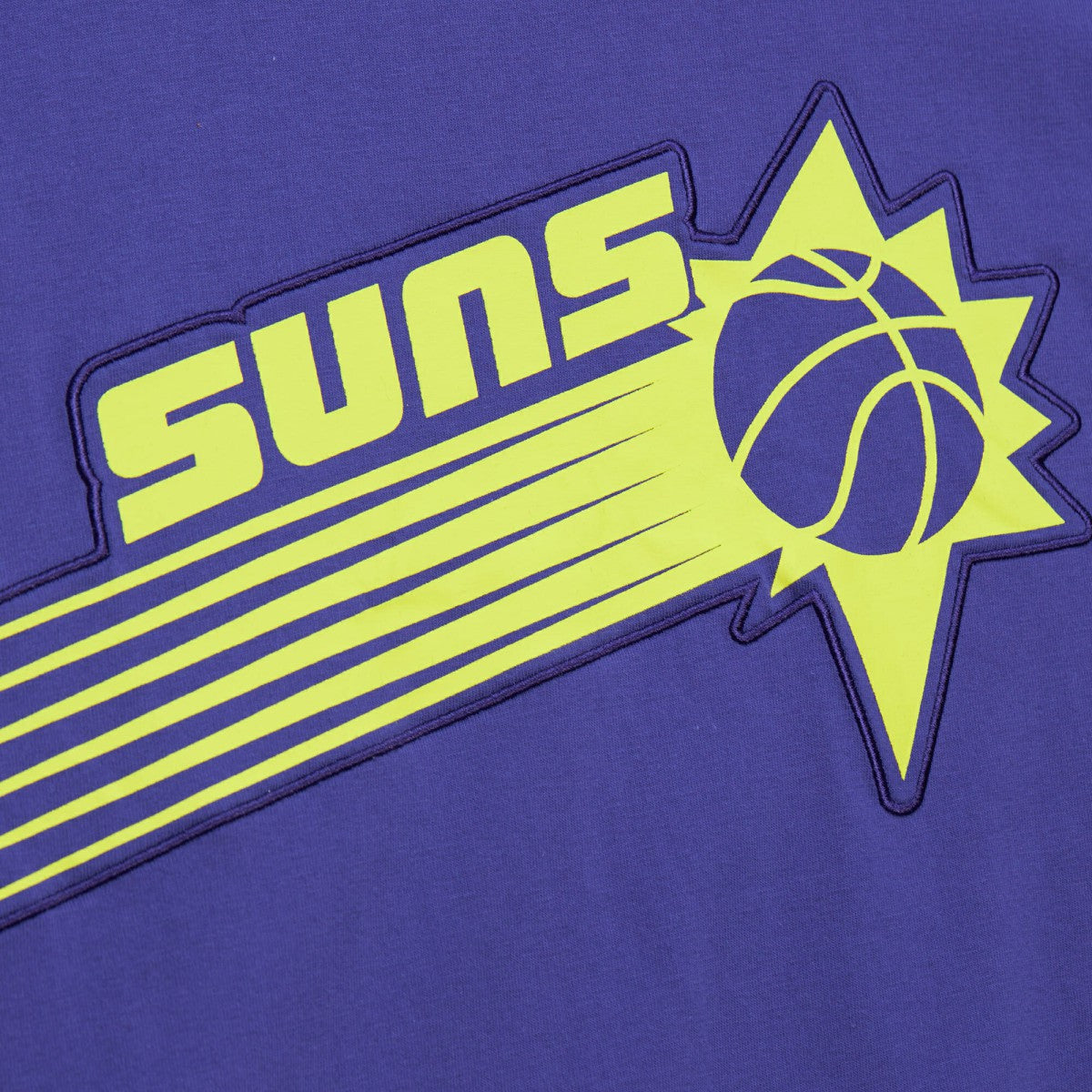 Mitchell & Ness Phoenix Suns Hardwood Classics Neon Nights Premium T-Shirt Purple
