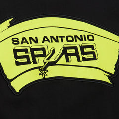 Mitchell & Ness San Antonio Spurs Hardwood Classics Neon Nights Premium T-Shirt Black