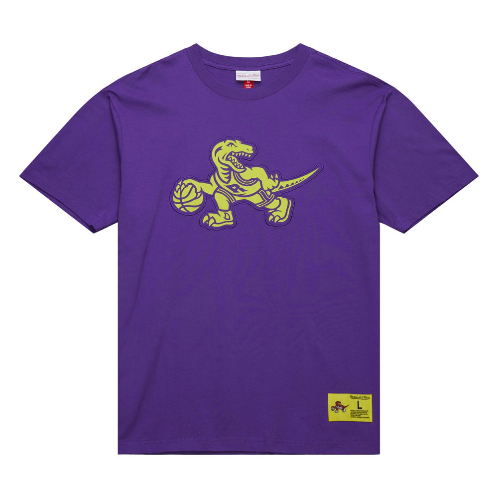 Mitchell & Ness Toronto Raptors Hardwood Classics Neon Nights Premium T-Shirt Raptors Purple
