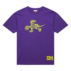 Mitchell & Ness Toronto Raptors Hardwood Classics Neon Nights Premium T-Shirt Raptors Purple