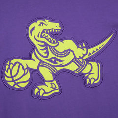 Mitchell & Ness Toronto Raptors Hardwood Classics Neon Nights Premium T-Shirt Raptors Purple