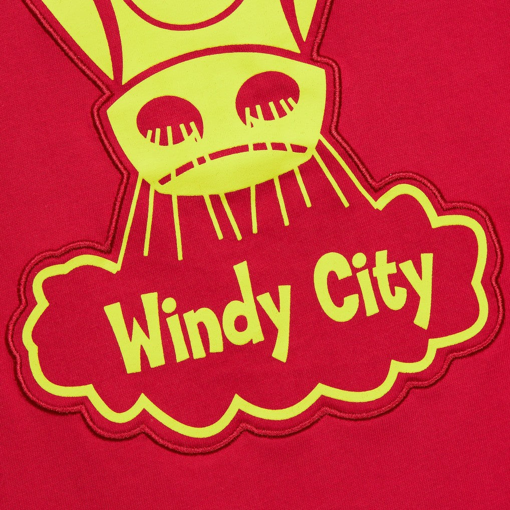 Mitchell & Ness Chicago Bulls Hardwood Classics Neon Nights Premium T-Shirt Red