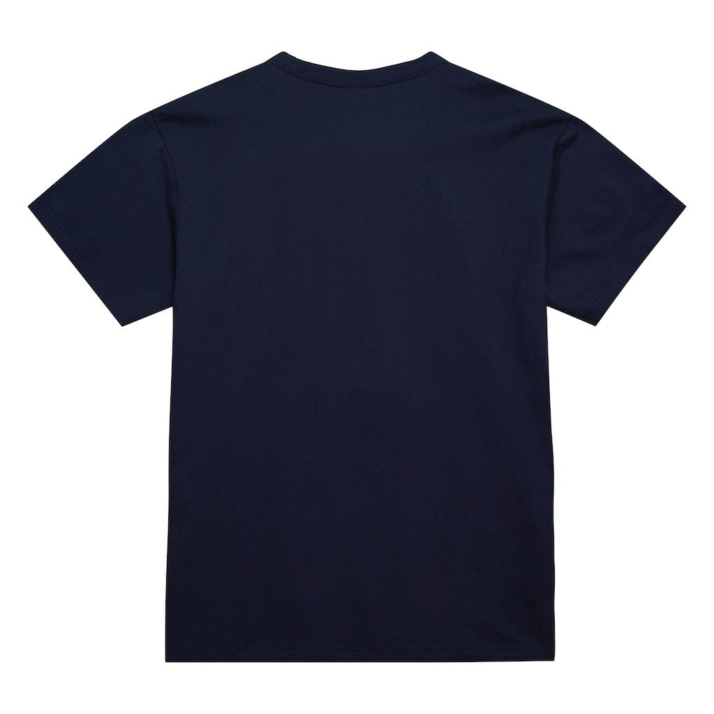 Mitchell & Ness Dallas Mavericks Hardwood Classics Neon Nights Premium T-Shirt Navy