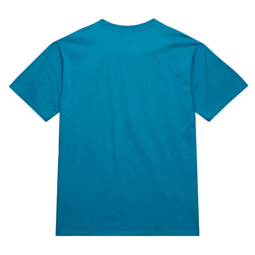 Mitchell & Ness Charlotte Hornets Hardwood Classics Neon Nights Premium T-Shirt Teal