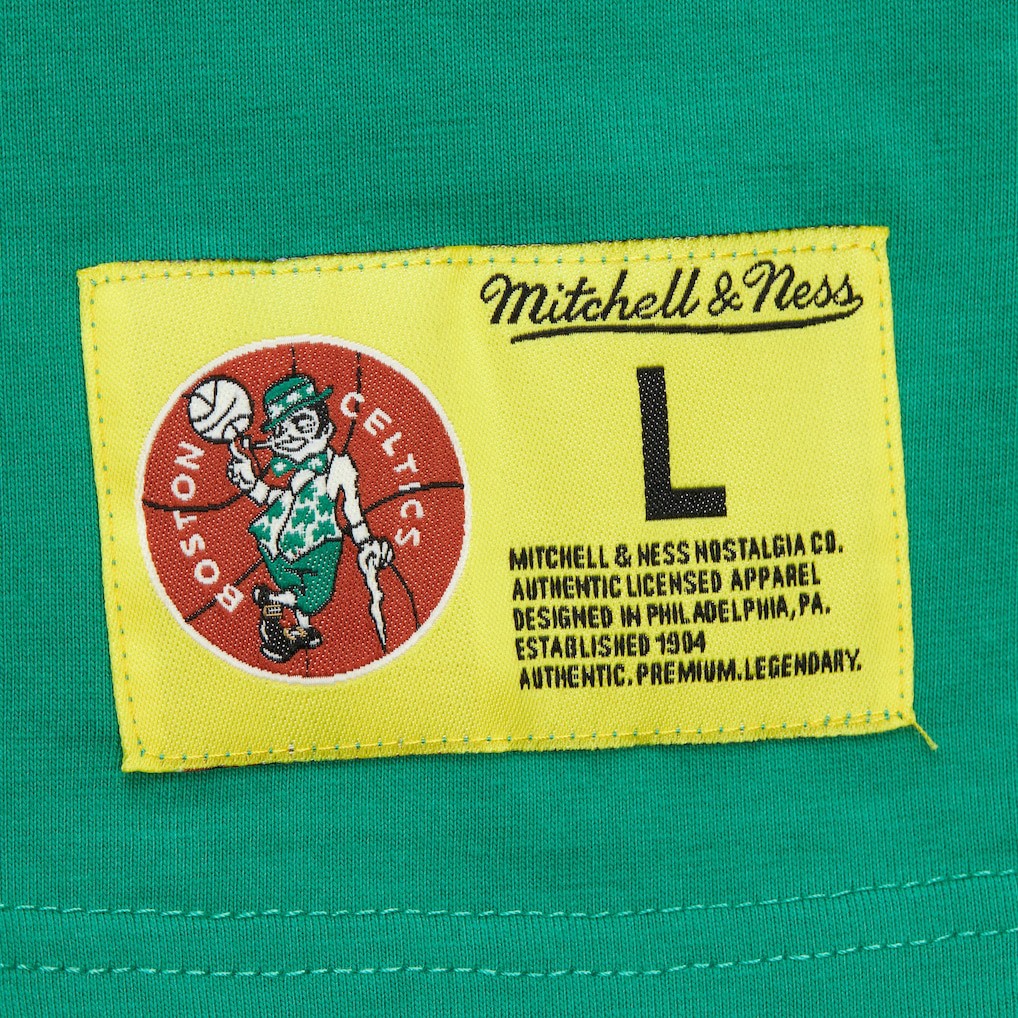 Mitchell & Ness Boston Celtics Hardwood Classics Neon Nights Premium T-Shirt Kelly Green